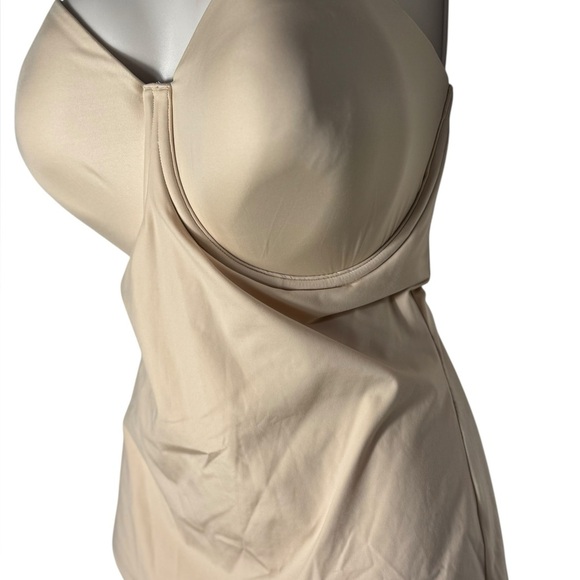 Wacoal Red Carpet Strapless Shaping Body Briefer Bodysuit Shapewear Sand Sz 38G - Picture 4 of 13